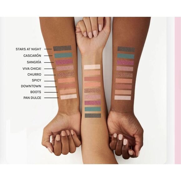 Brand New Chica Beauty Fiesta Mini Pigment Eyeshadow Pallet - Picture 2 of 2